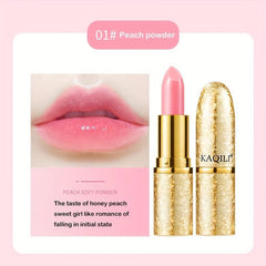 3 Colors Lipstick Lip Gloss Moisturizing Temperature Changing Lipstick