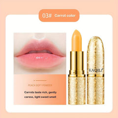 3 Colors Lipstick Lip Gloss Moisturizing Temperature Changing Lipstick