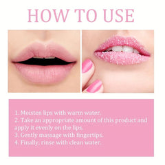 Hydrating Lip Exfoliation Scrub to Fade Lines & Moisturize - Lip Mask Care