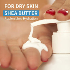 300ml Shea Butter Body Lotion - Hydrating & Moisturizing Formula for Dry Skin