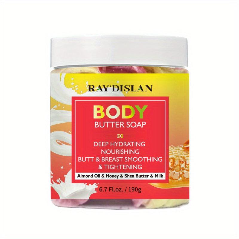 Shea Butter Body Scrub & Wash Set for Soft Skin
