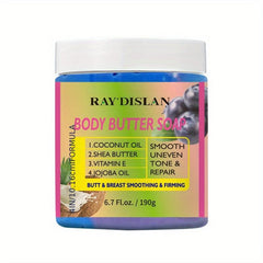 Shea Butter Body Scrub & Wash Set for Soft Skin