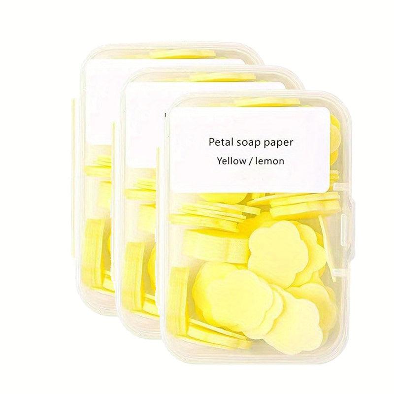 Portable Antibacterial Soap Sheets for Men Women