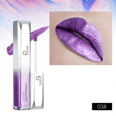 Glitter Finish Lip Gloss with Temperature Changing Formula