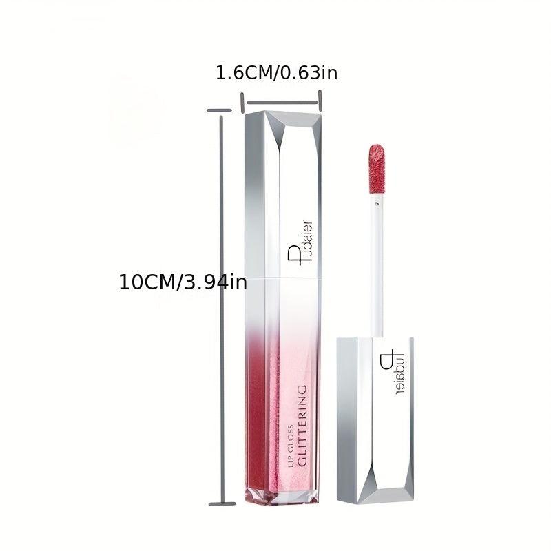 Glitter Finish Lip Gloss with Temperature Changing Formula