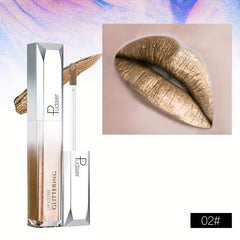 Glitter Finish Lip Gloss with Temperature Changing Formula