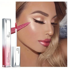 Glitter Finish Lip Gloss with Temperature Changing Formula