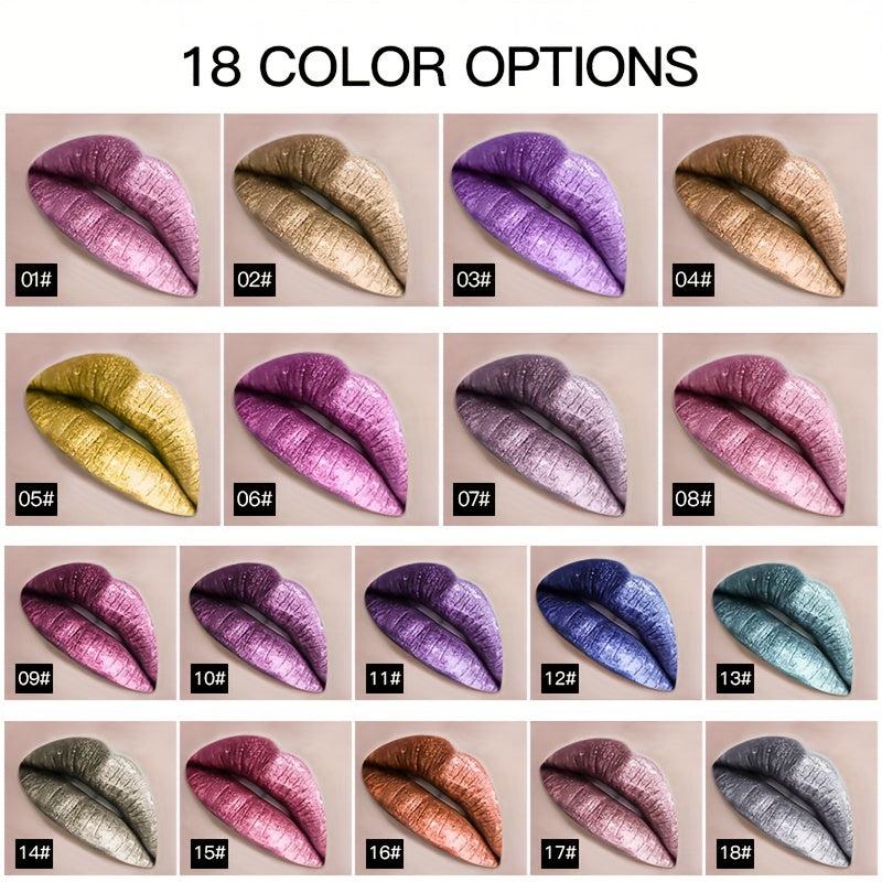Glitter Finish Lip Gloss with Temperature Changing Formula