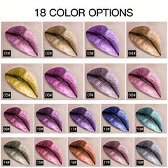 Glitter Finish Lip Gloss with Temperature Changing Formula