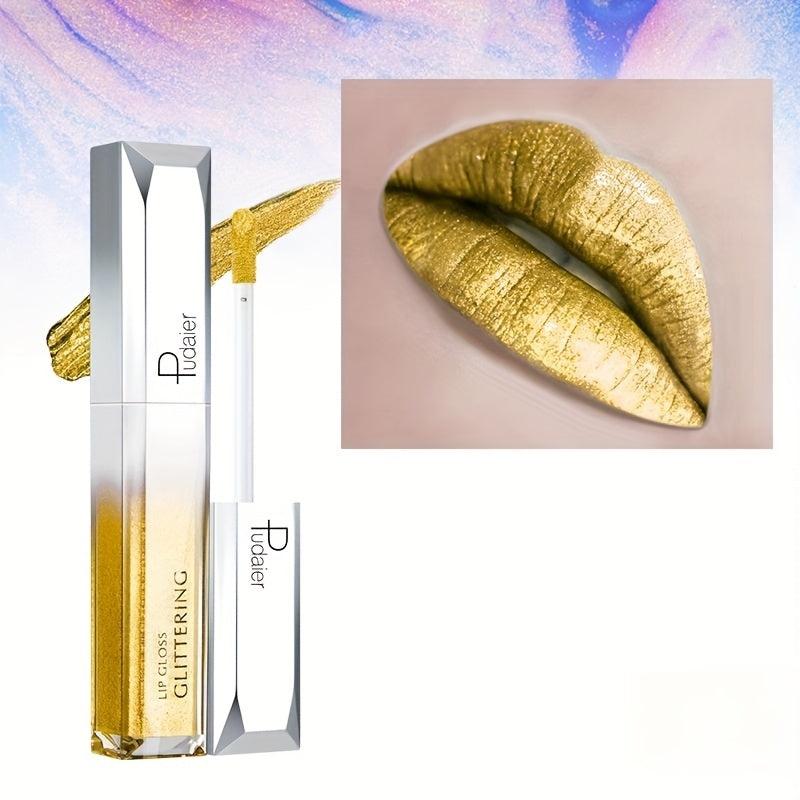 Glitter Finish Lip Gloss with Temperature Changing Formula