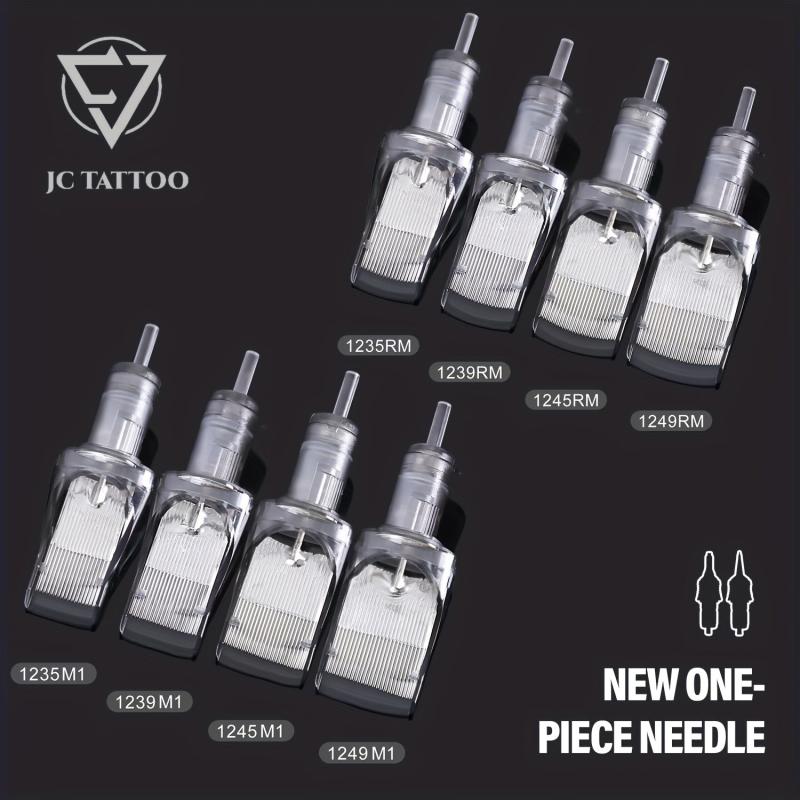 10pcs Tattoo Cartridge Needles Round Standard Curved Liner