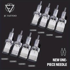 10pcs Tattoo Cartridge Needles Round Standard Curved Liner