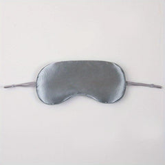 Soft Silk Eye Mask for Men Women, Adjustable Strap, Ultimate Sleeping Aid