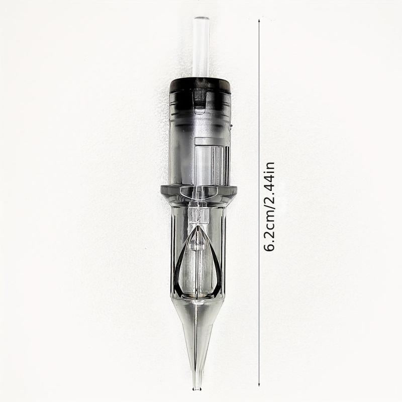 5 Pcs Tattoo Cartridge Needles Disposable Round Liner For Artists & Beginners