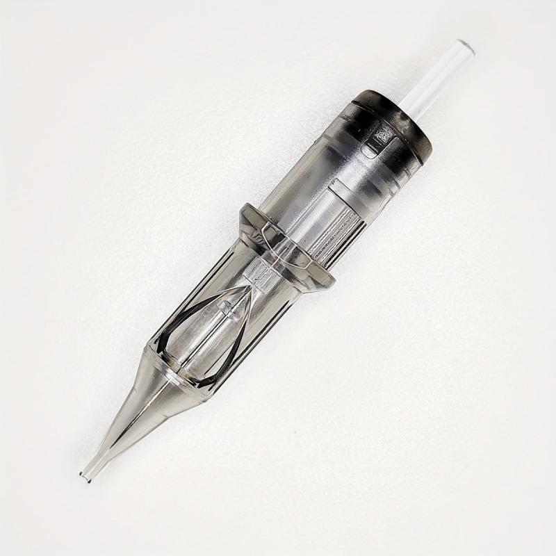 5 Pcs Tattoo Cartridge Needles Disposable Round Liner For Artists & Beginners