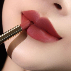 Matte Velvet Lipstick Natural Nude for Students Long Lasting