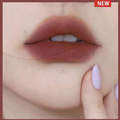 Matte Velvet Lipstick Natural Nude for Students Long Lasting