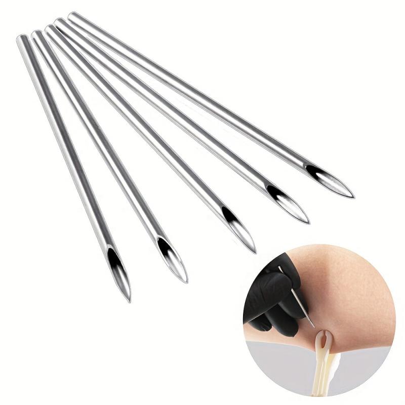 20PCS Professional Body Art Puncture Set for Navel, Tongue, Nose and More