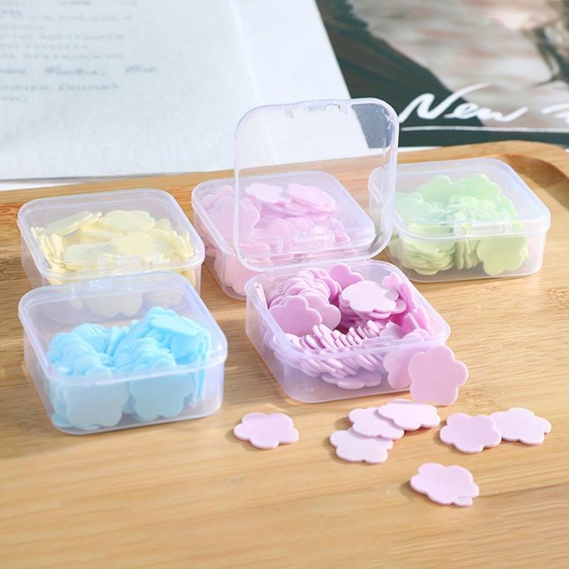 Portable Hand Wash Soap Papers Scented Slice Washing Hand Bath Travel