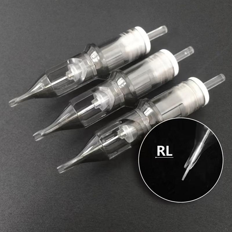 20pcs Tattoo Cartridge Needles Disposable Round Liner for Artists and Beginners