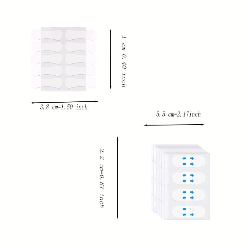 V Line Lifting Mask 120pcs for Firming Skin Breathable V Line Mask Sticker