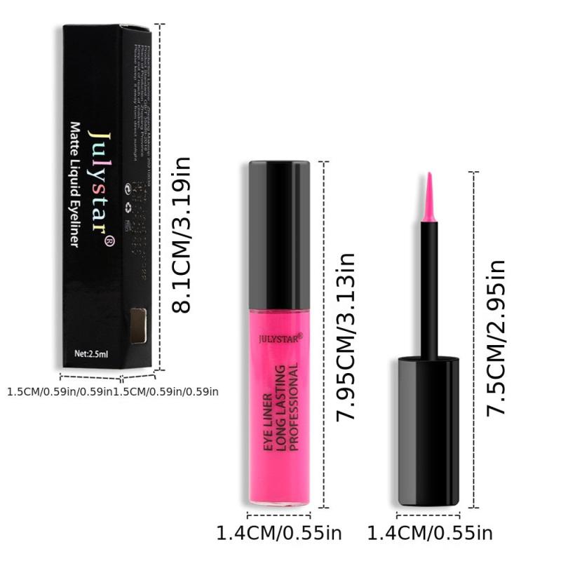 Colorful Halloween Eyeliner Pen Waterproof Smudge Proof 8 Colors
