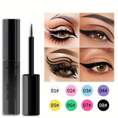 Colorful Halloween Eyeliner Pen Waterproof Smudge Proof 8 Colors
