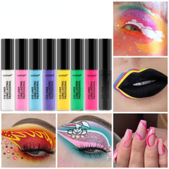 Colorful Halloween Eyeliner Pen Waterproof Smudge Proof 8 Colors