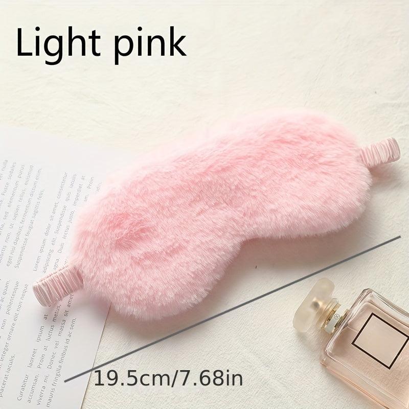Plush Eye Masks for Comfortable Sleep and Privacy