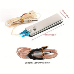 Tattoo Foot Pedal Kit w/ 1pc Machine Foot Switch Pedal & 2pcs Clip Cords