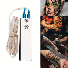 Tattoo Foot Pedal Kit w/ 1pc Machine Foot Switch Pedal & 2pcs Clip Cords