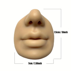Silicone Nose Module for Body Piercing Training