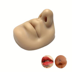 Silicone Nose Module for Body Piercing Training