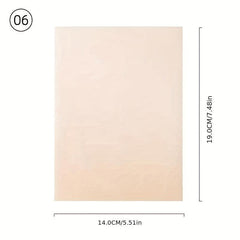 5pcs Blank Tattoo Practice Skin Double Sides - Microblading Practice Skin