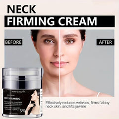 Neck Firming Cream Double Chin Reducer Retinol Moisturizer