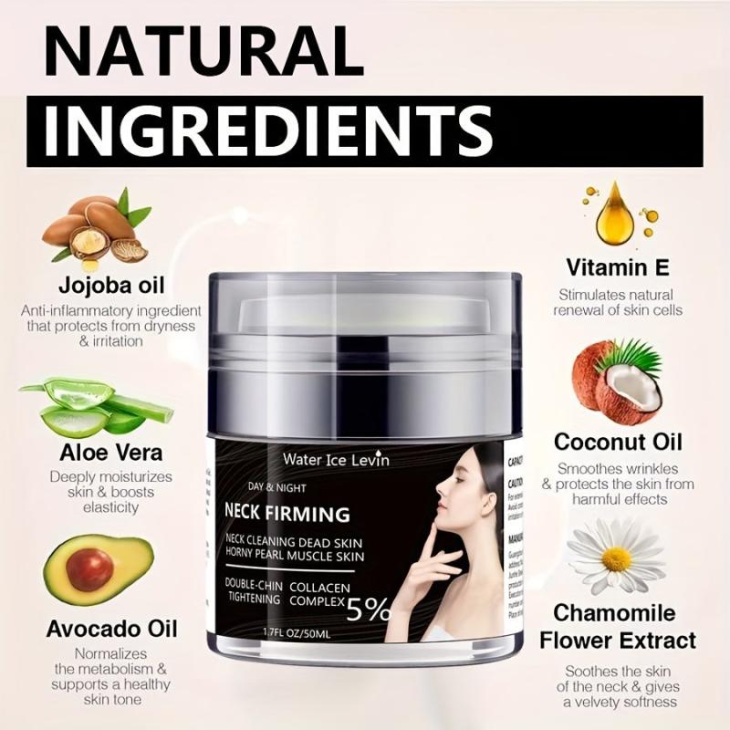 Neck Firming Cream Double Chin Reducer Retinol Moisturizer