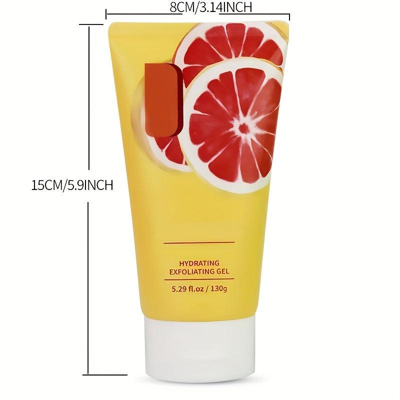 Facial Exfoliating Dead Skin Gel - Grapefruit Green Tea Peach Flavor