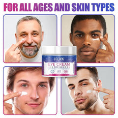 30g Men Eye Cream Dark Circles Wrinkle Cream Reduces Bags Fine Lines Puffiness