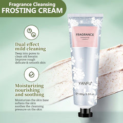 Exfoliating Scrub Cream Body Lotion Hand Cream Set