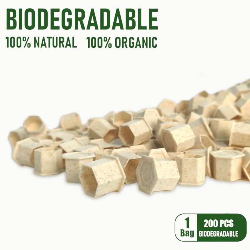 Biodegradable Tattoo Ink Cups - Eco-Friendly Caps