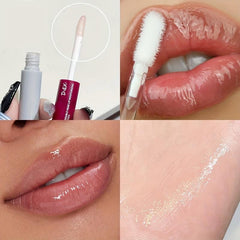 Double-Ended Lip Serum Moisturizing Lipstick Nourishing Hydrating Female