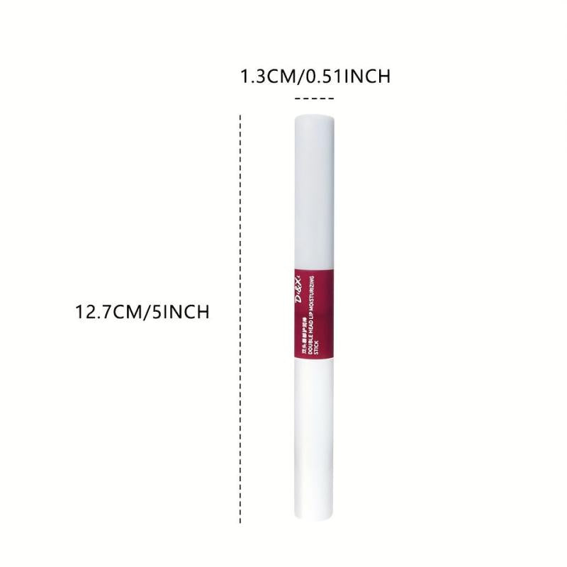 Double-Ended Lip Serum Moisturizing Lipstick Nourishing Hydrating Female