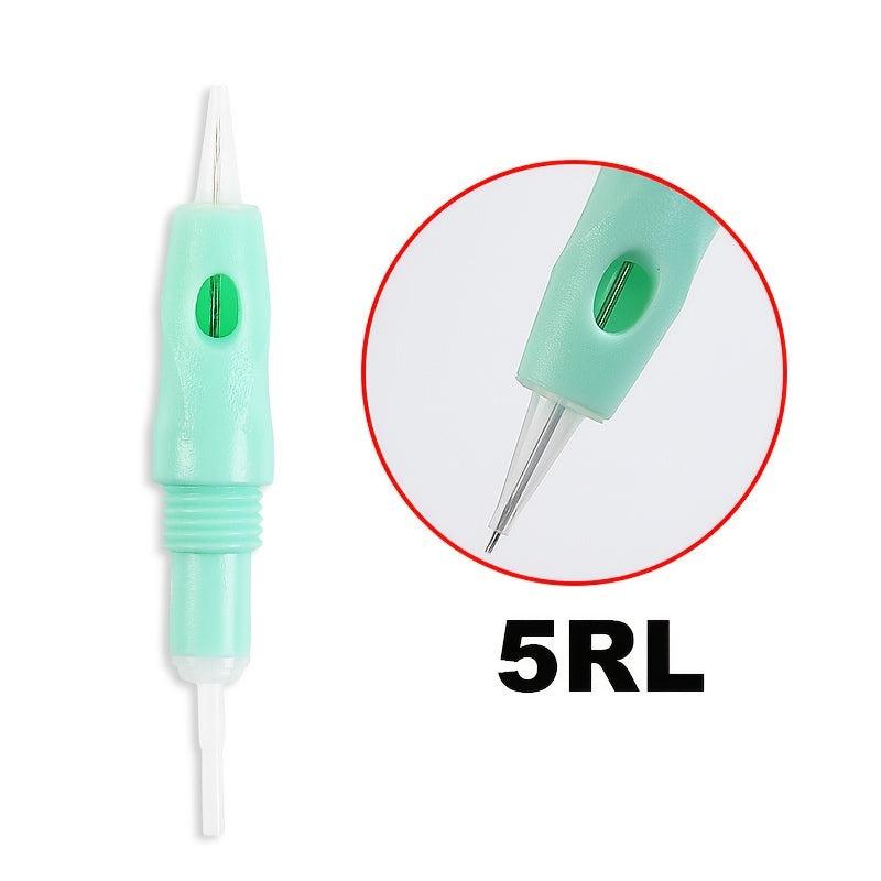 50pcs Disposable Tattoo Cartridge Needles Standard Round Liner