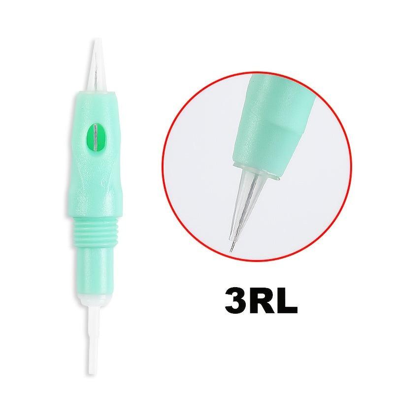 50pcs Disposable Tattoo Cartridge Needles Standard Round Liner