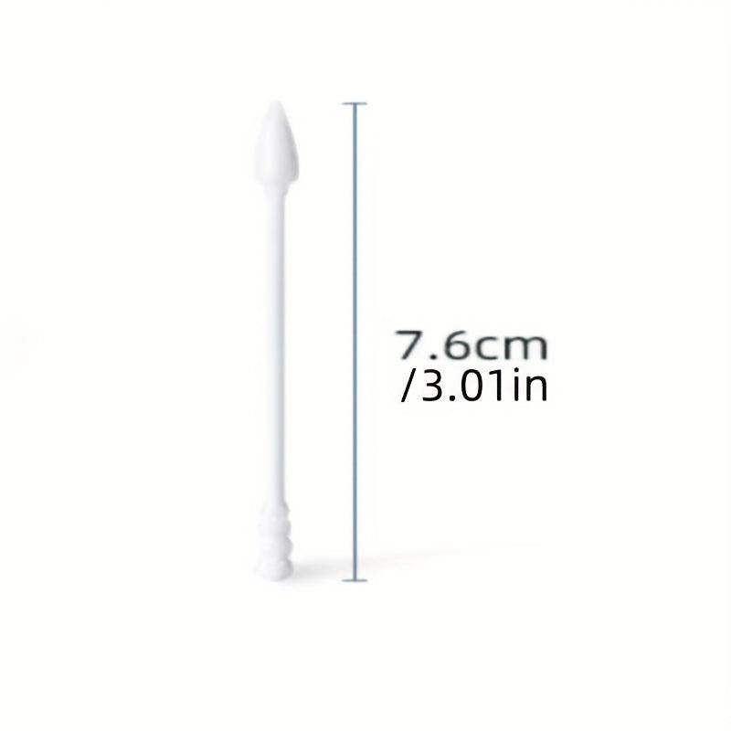 20pcs Disposable Cotton Swabs Individually Wrapped Round & Pointed Tip