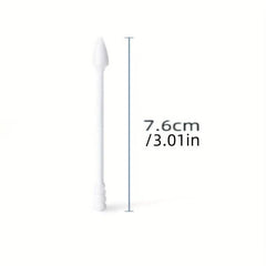 20pcs Disposable Cotton Swabs Individually Wrapped Round & Pointed Tip
