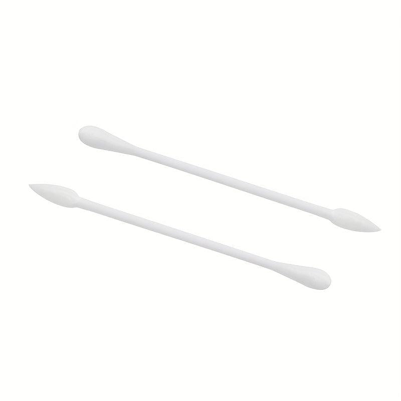 20pcs Disposable Cotton Swabs Individually Wrapped Round & Pointed Tip