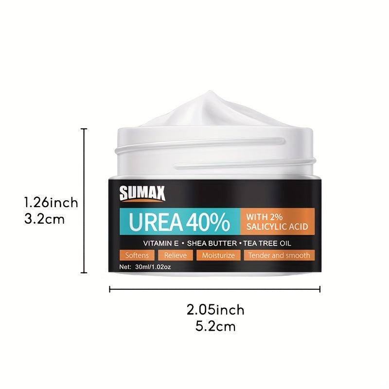 30ml Urea Cream 40 Foot Cream - Hyaluronic Acid Tea Tree Aloe Vera
