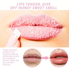 Exfoliating Lip Scrub for Lip Lines Removal