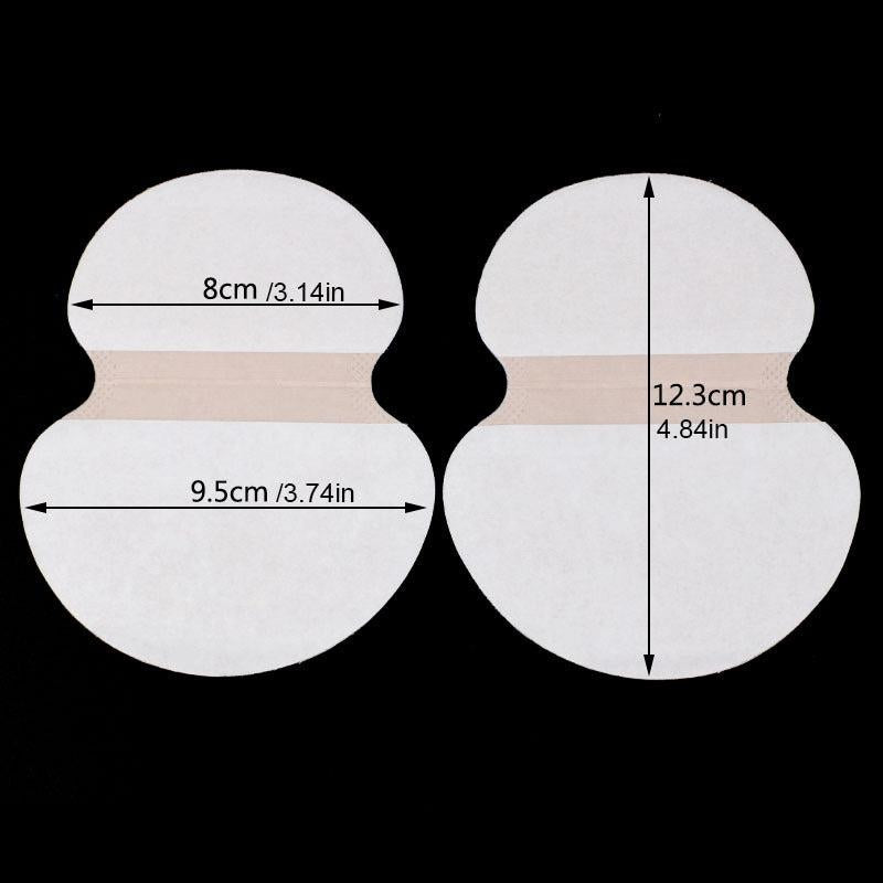 10pcs Unisex Summer Sweat Pads Disposable Armpit Absorb Sweat Shield Pad